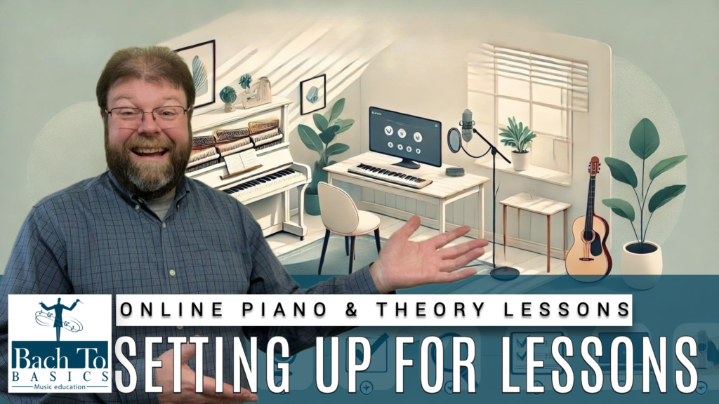 Setting Up For Your Lessons