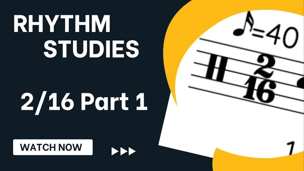 Sight Reading Rhythms 2:16 Part 1