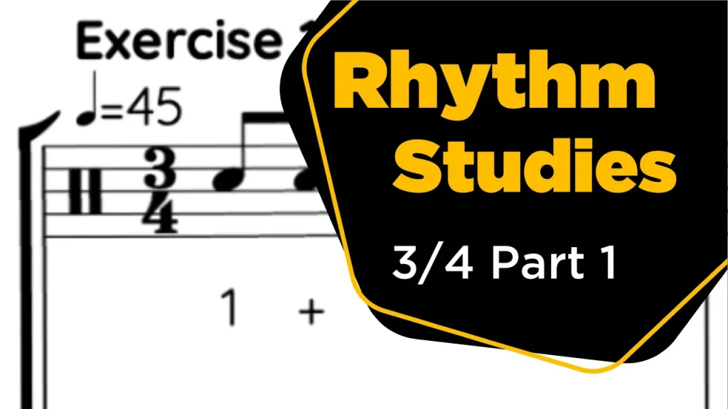 Sight Reading Rhythms 3:4 Part 1